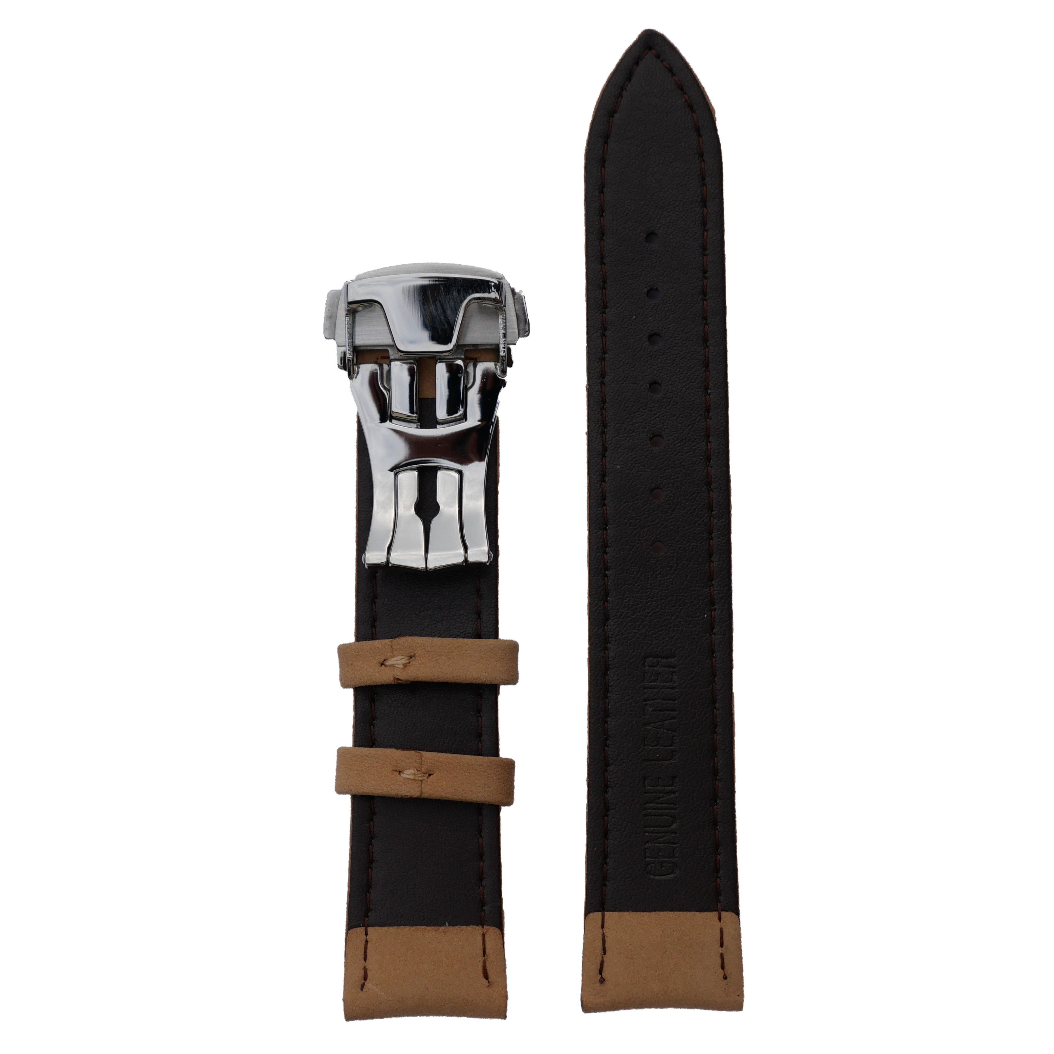 Suede Leather Strap 20mm